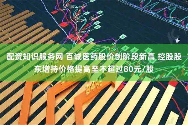 配资知识服务网 百诚医药股价创阶段新高 控股股东增持价格提高至不超过80元/股